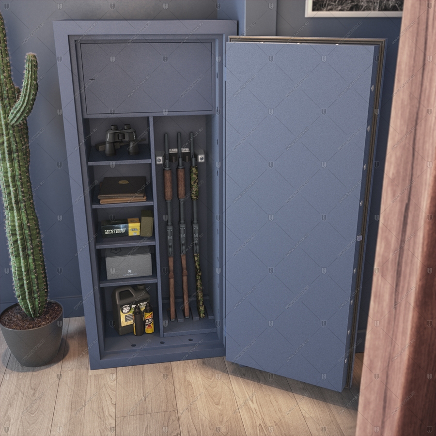 Оружейный взломостойкий сейф Юнона в хранилище (III класс)_8