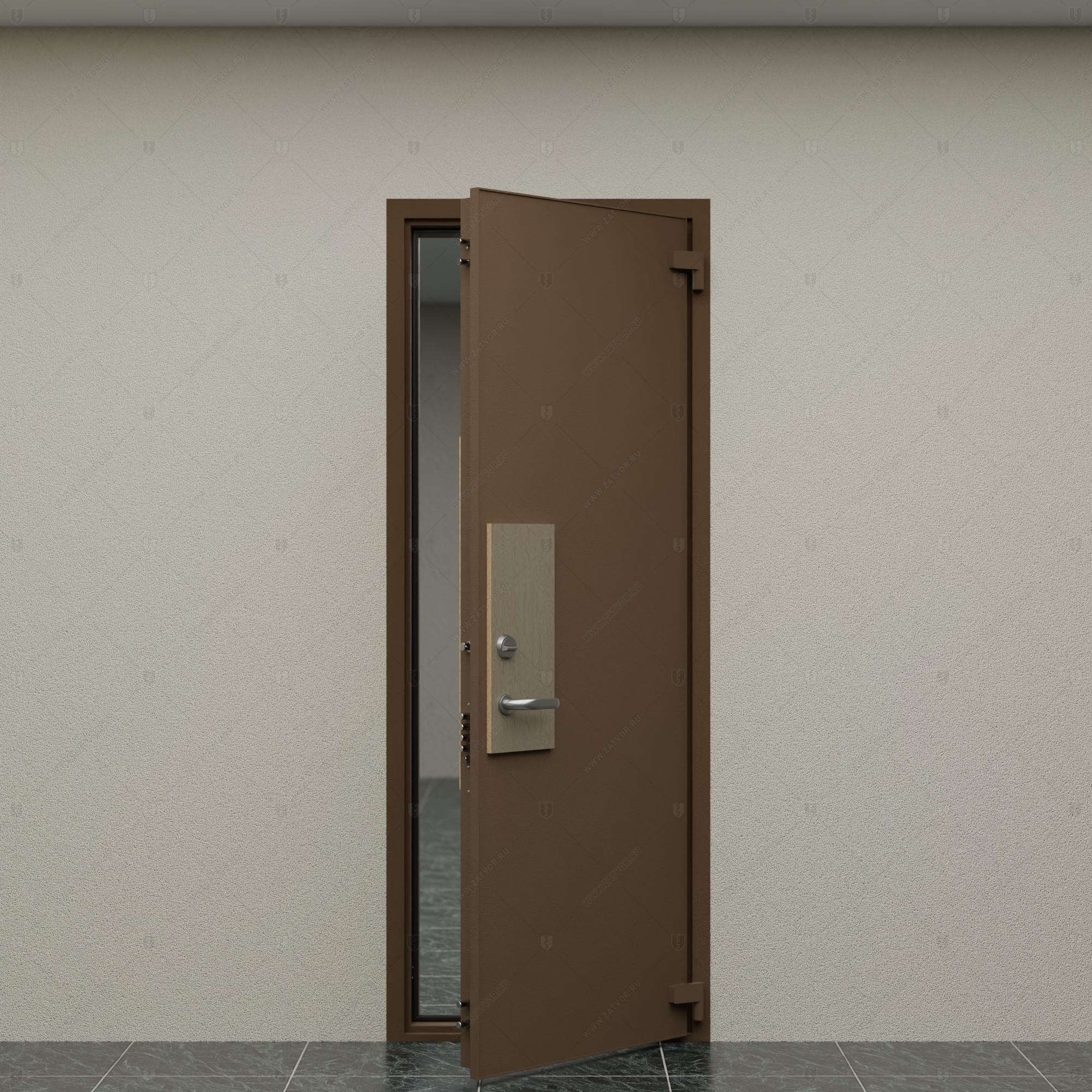 Взломостойкая входная дверь "Евримедонт" БАСТИОН-1 без облицовки_6