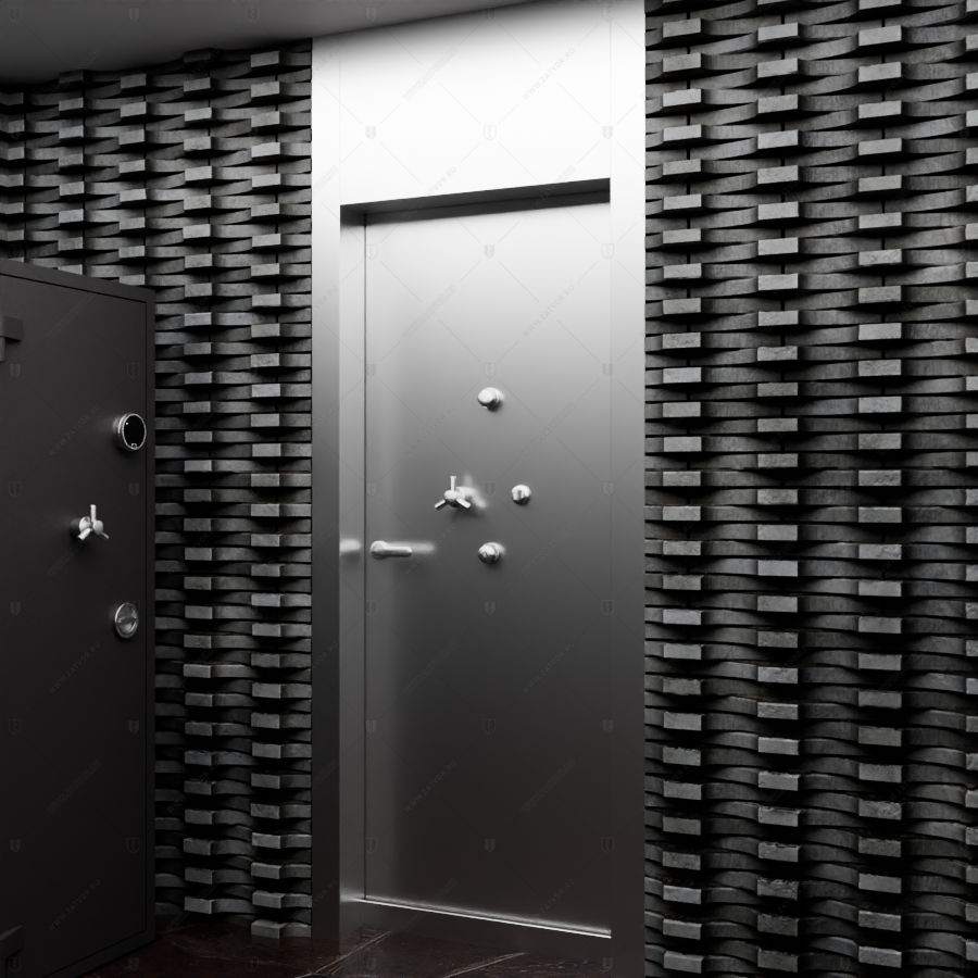 Взломостойкая сейфовая дверь "Аура" БАСТИОН-4_5