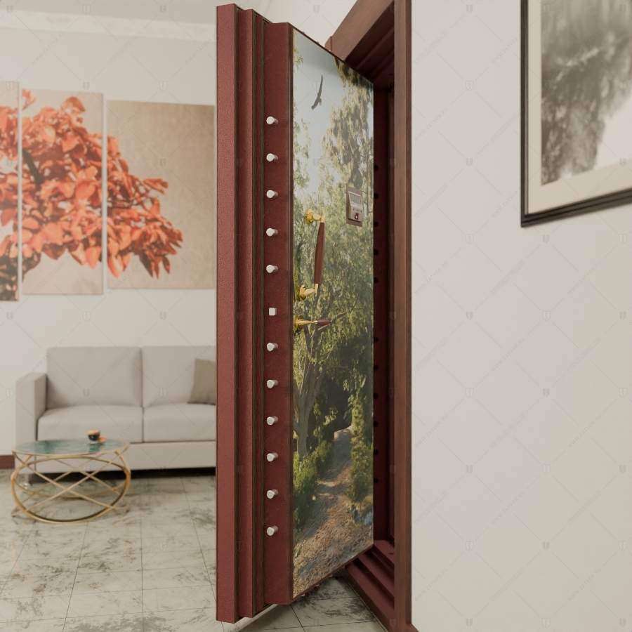 Взломостойкая сейфовая дверь "Селена" БАСТИОН-8_9