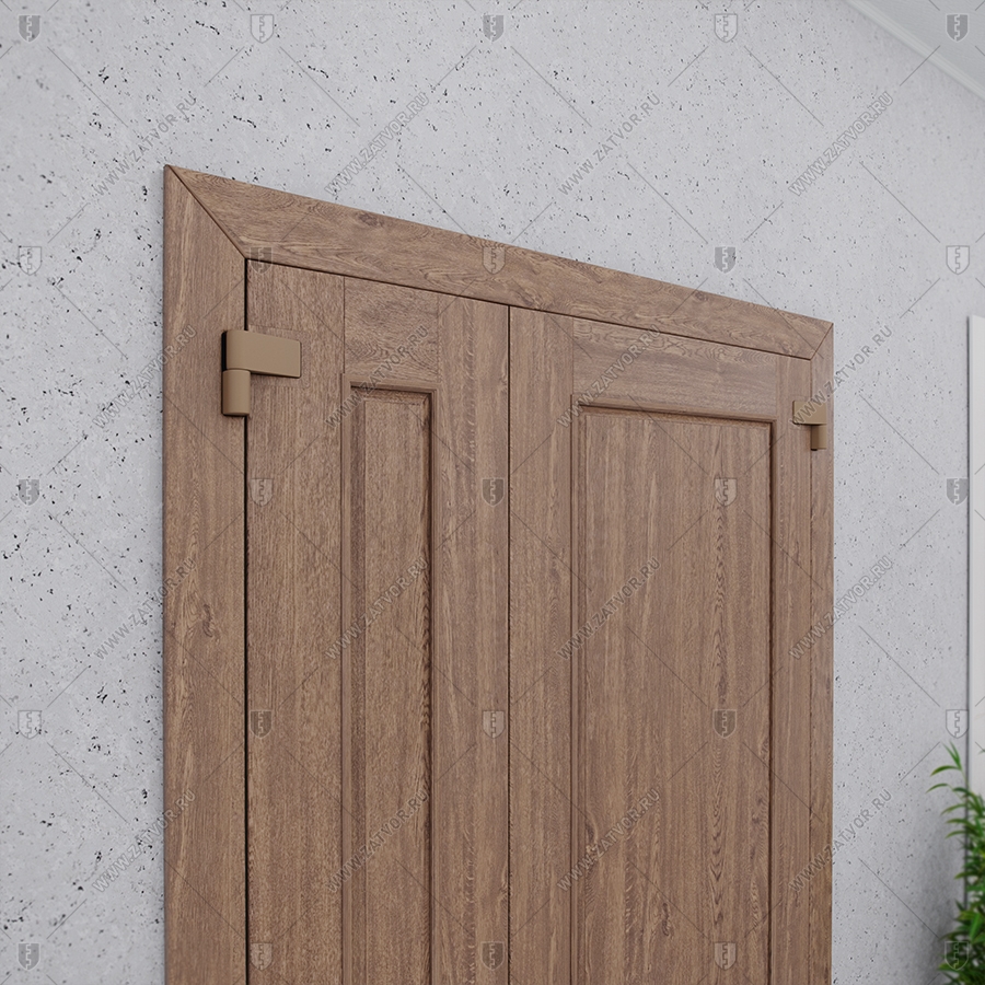 Двустворчатая входная дверь"Мусика" БАСТИОН-1 _14