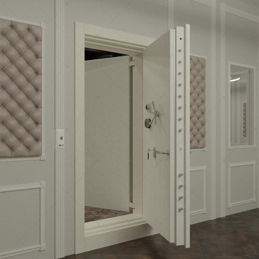 Комплект из двух дверей: внутренняя дверь "Мойра" БАСТИОН-3 и наружная дверь "Клото" БАСТИОН-1_6