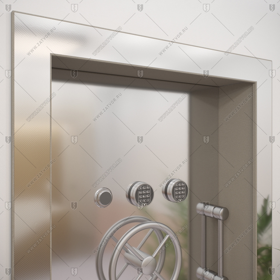 Взломостойкая внутренняя бронированная сейфовая дверь БАСТИОН-3 BR4 "Абес"_11