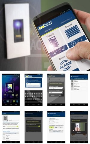 Система управления по отпечатку пальца ekey home integra BT