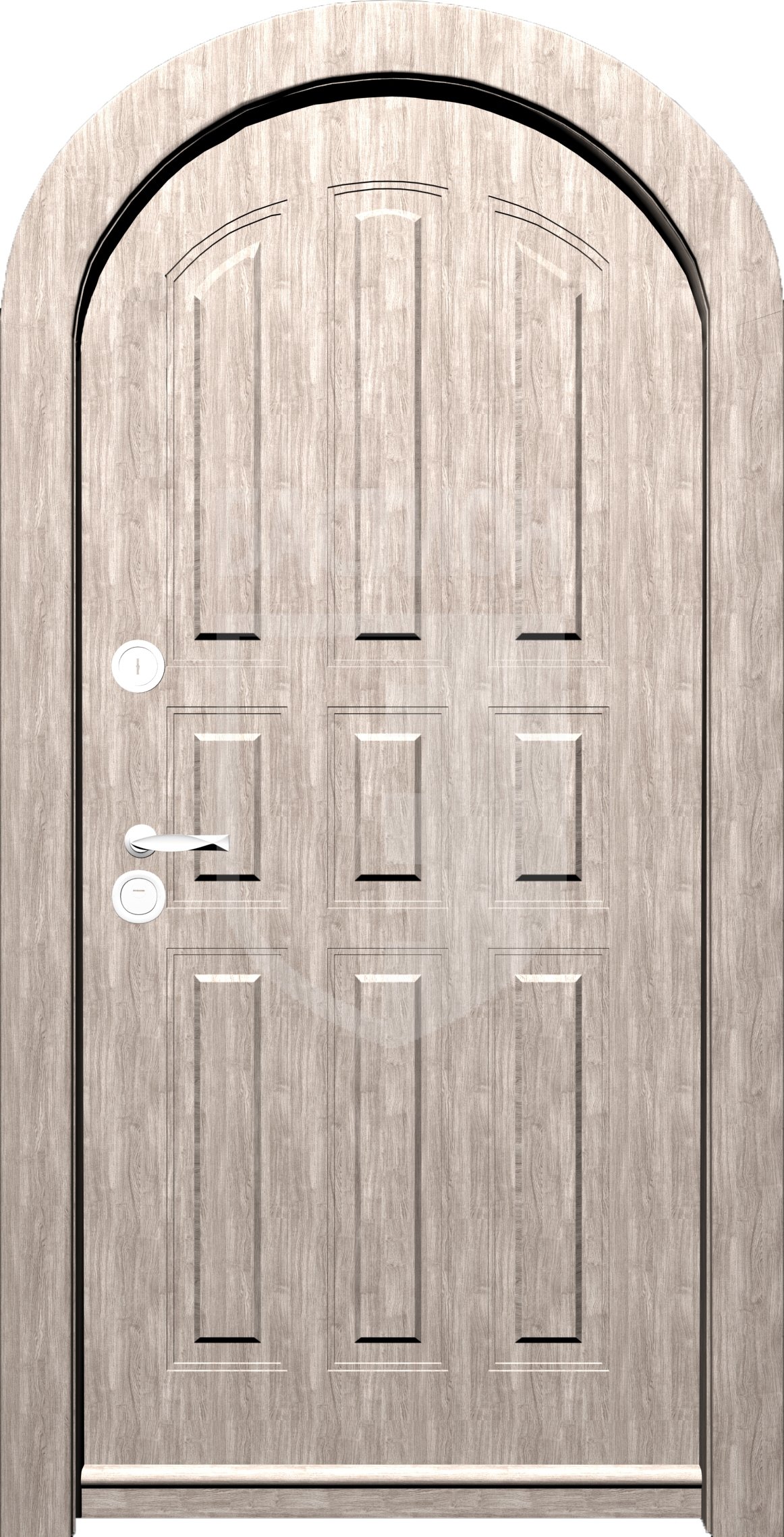 Арочная конфигурация дверного блока