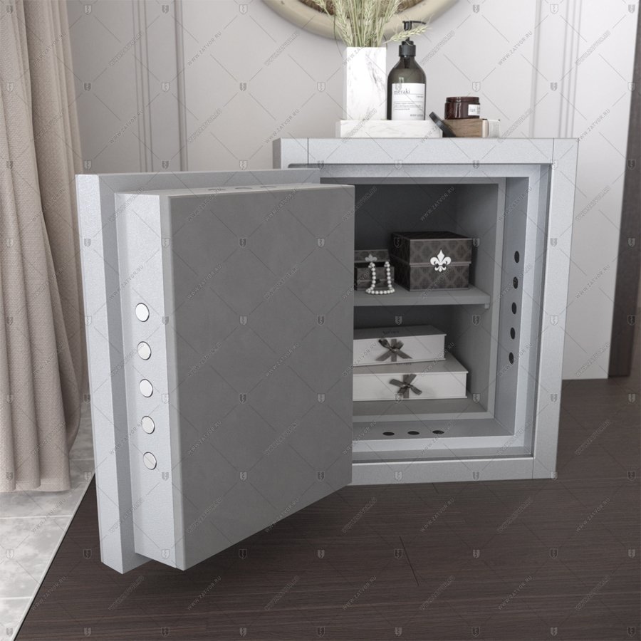 Облицовка сейфа алькантарой