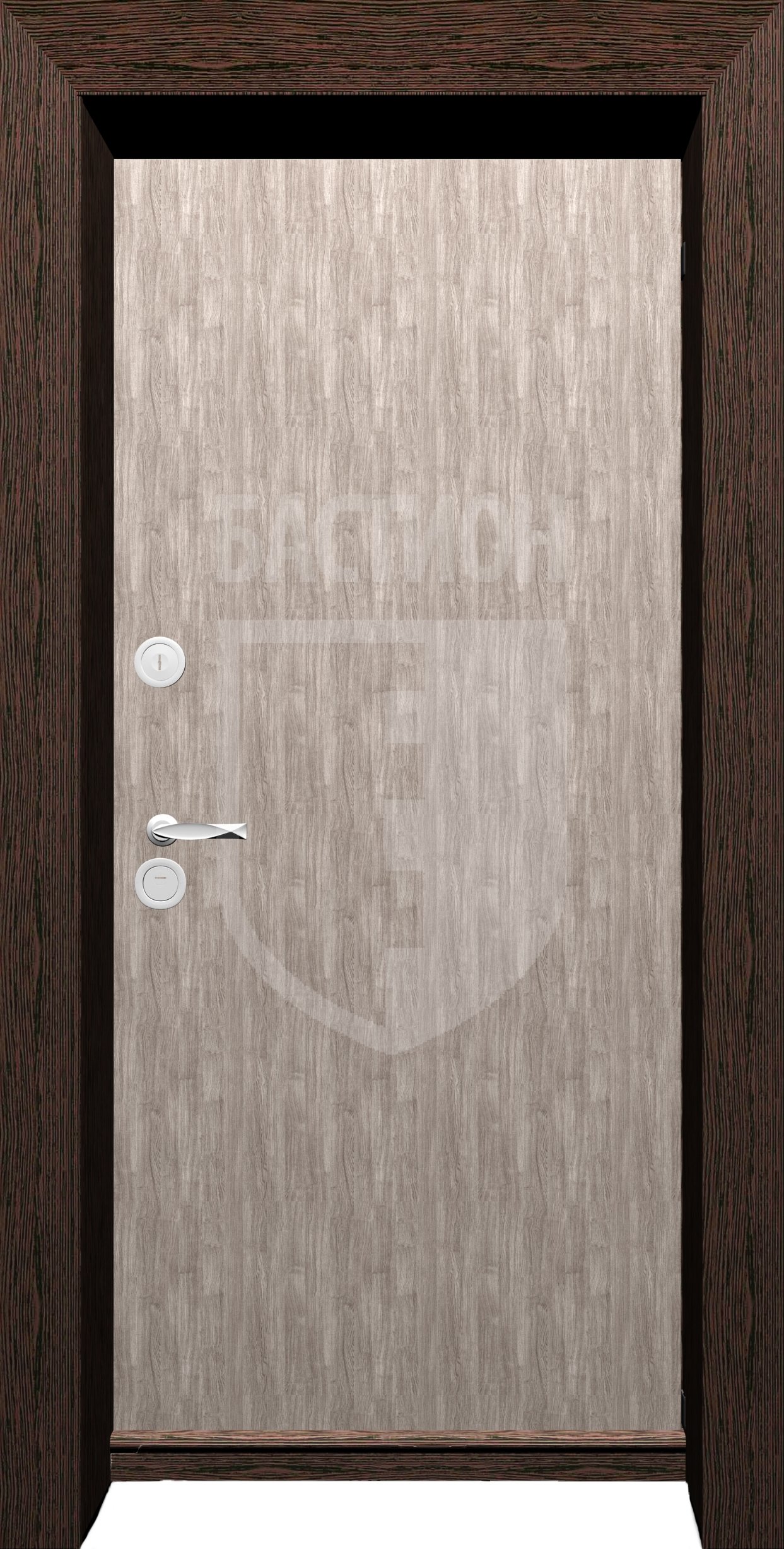 Портал прямоугольный комбинированный, массив + МДФ