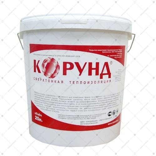 Жидкая теплоизоляция Корунд
