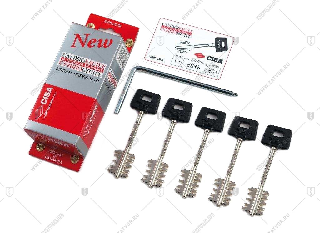Ларчик (5 ключей 44 мм) CISA New Cambio Facile 06.520.51.1 