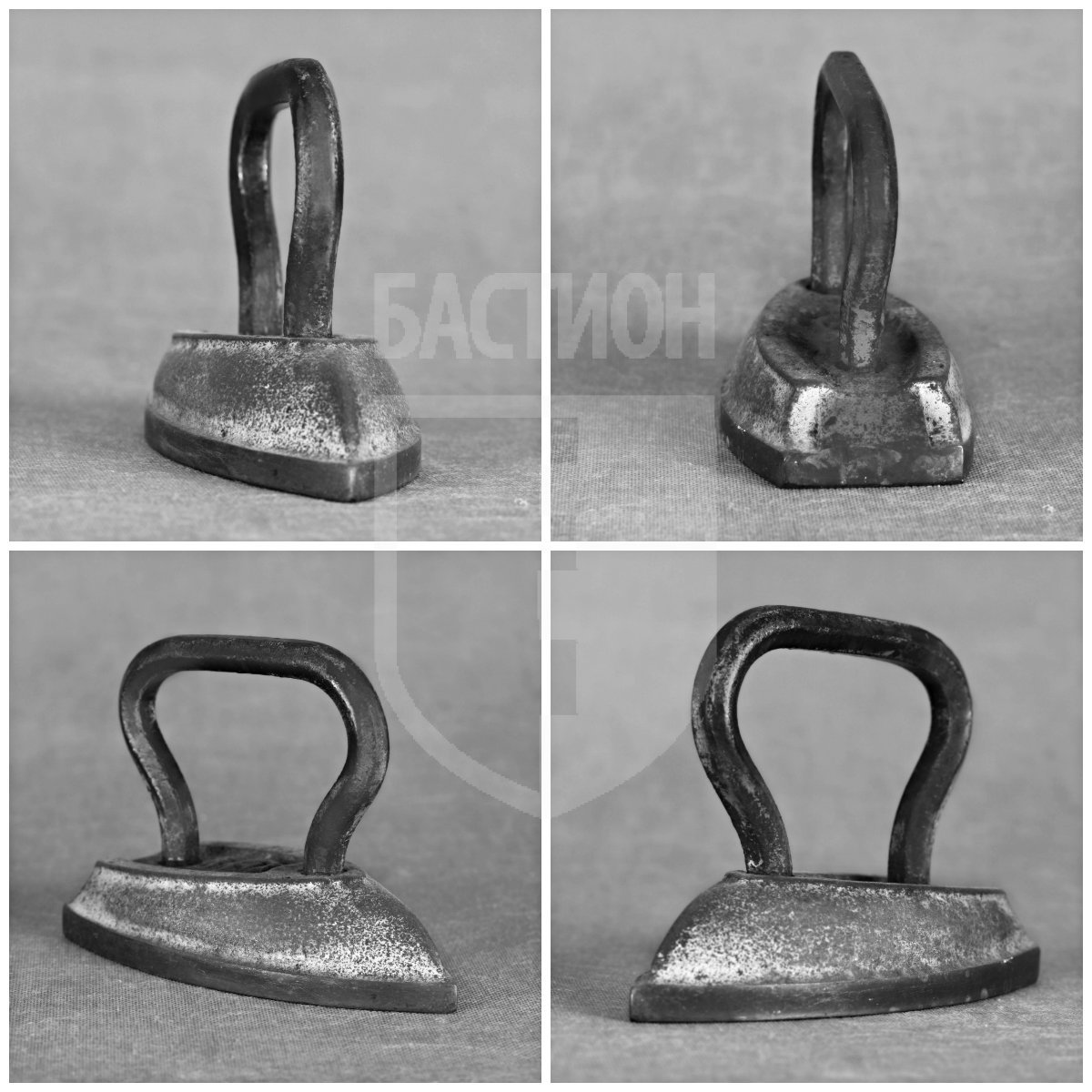 Металлическая декоративная фигурка "Утюг из металла"_0