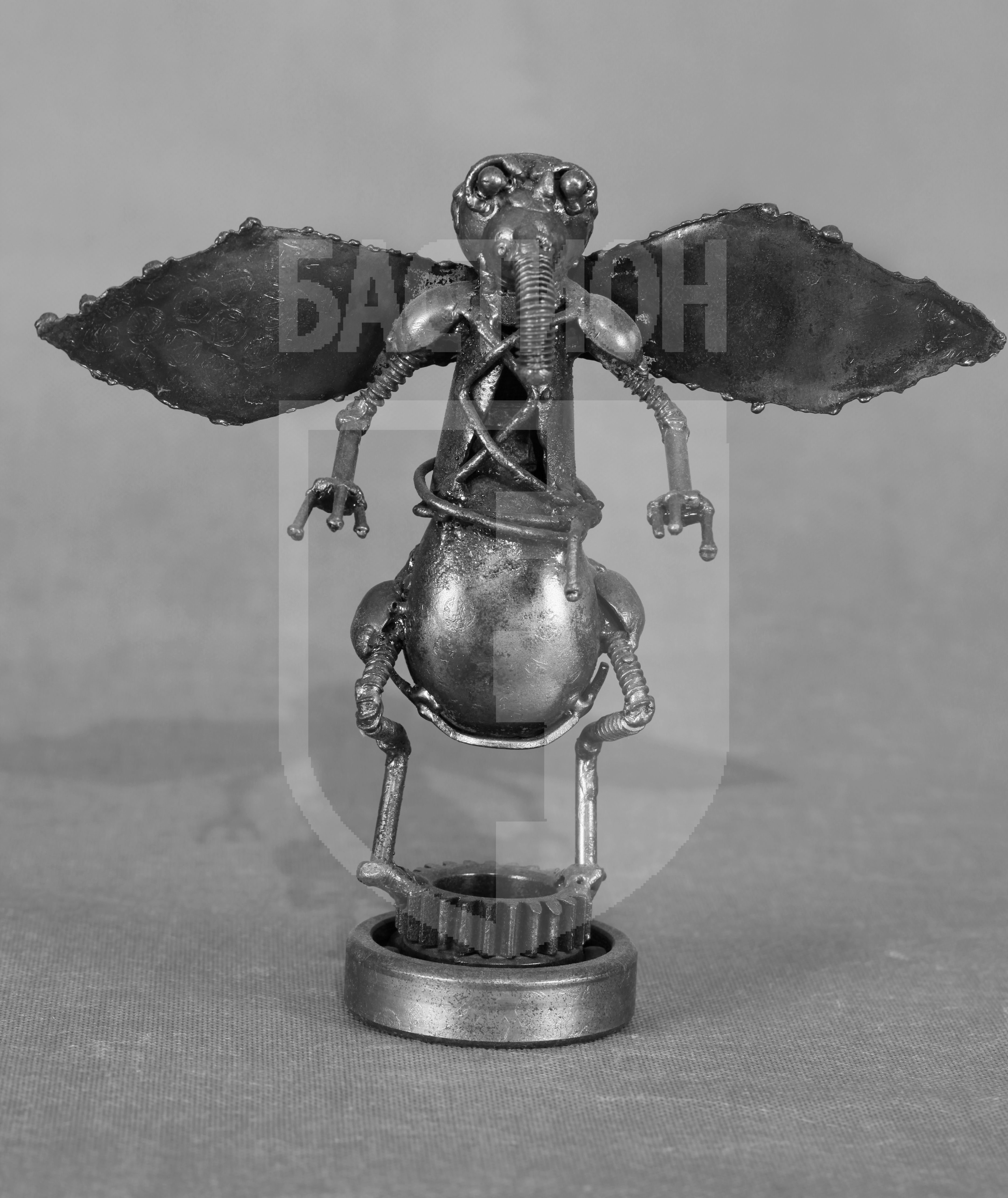 Металлическая декоративная фигурка "Пузатый малой"_0