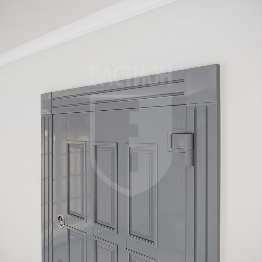 Двойная декоративная фреза на наличнике 