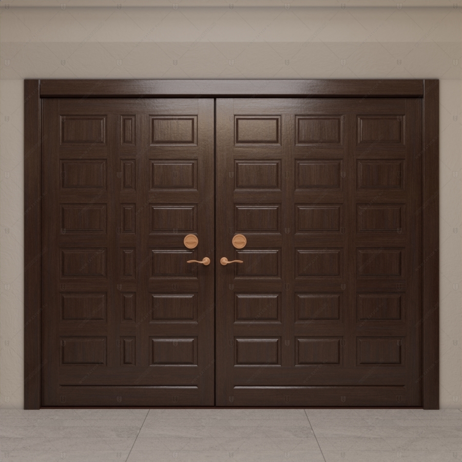 Пожаростойкие стальные ворота "Пик" БАСТИОН-3 EIS60_1