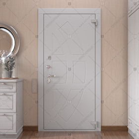 Внутренняя стальная дверь "Каппа" СуперЛюкс_1