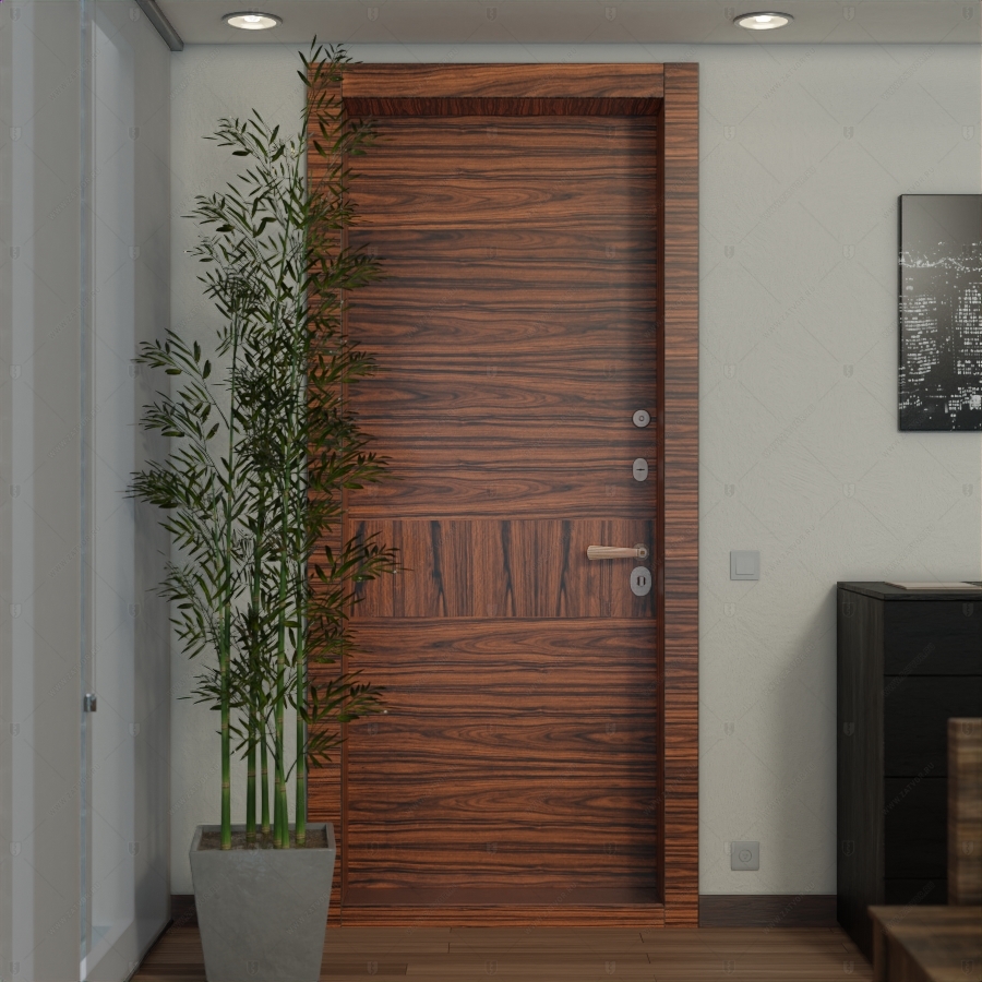 Пожаростойкая входная стальная дверь БАСТИОН-3 EIS60_1