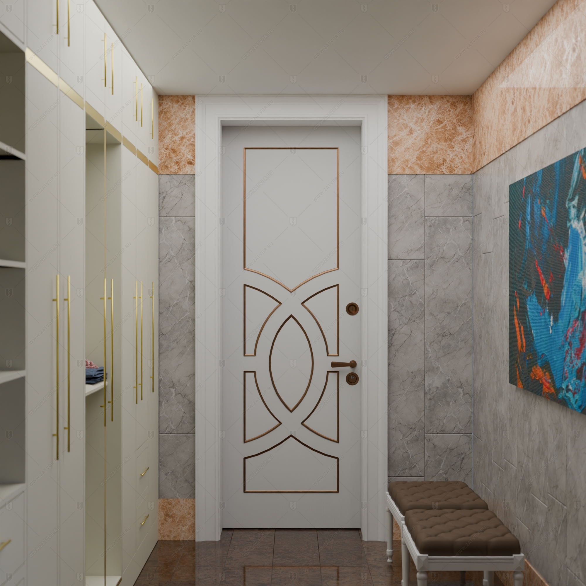 Взломостойкая входная дверь "Аркадия" БАСТИОН-1_1