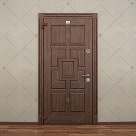 Взломостойкая входная дверь "Колофон" БАСТИОН-3