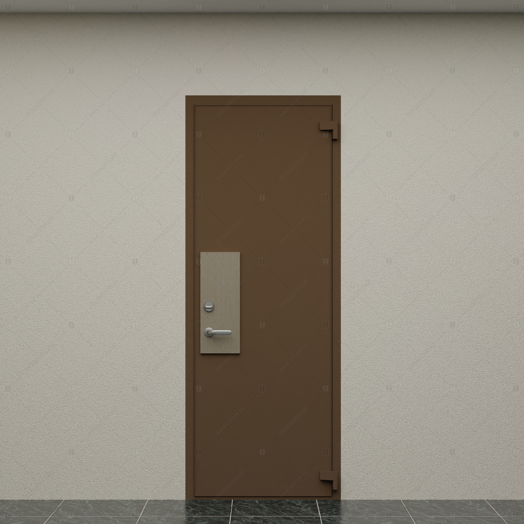 Взломостойкая входная дверь "Евримедонт" БАСТИОН-1 без облицовки_0