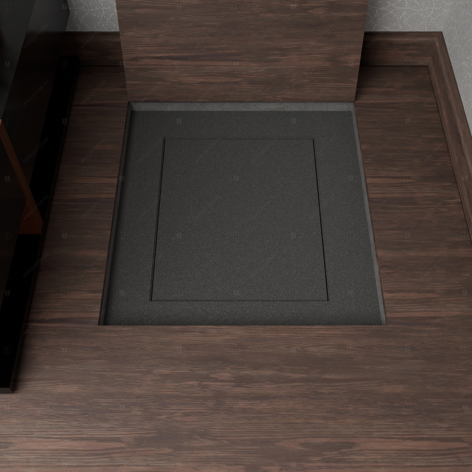 Аварийный противопожарный люк "Акмон" для комнаты спасения БАСТИОН-7_0