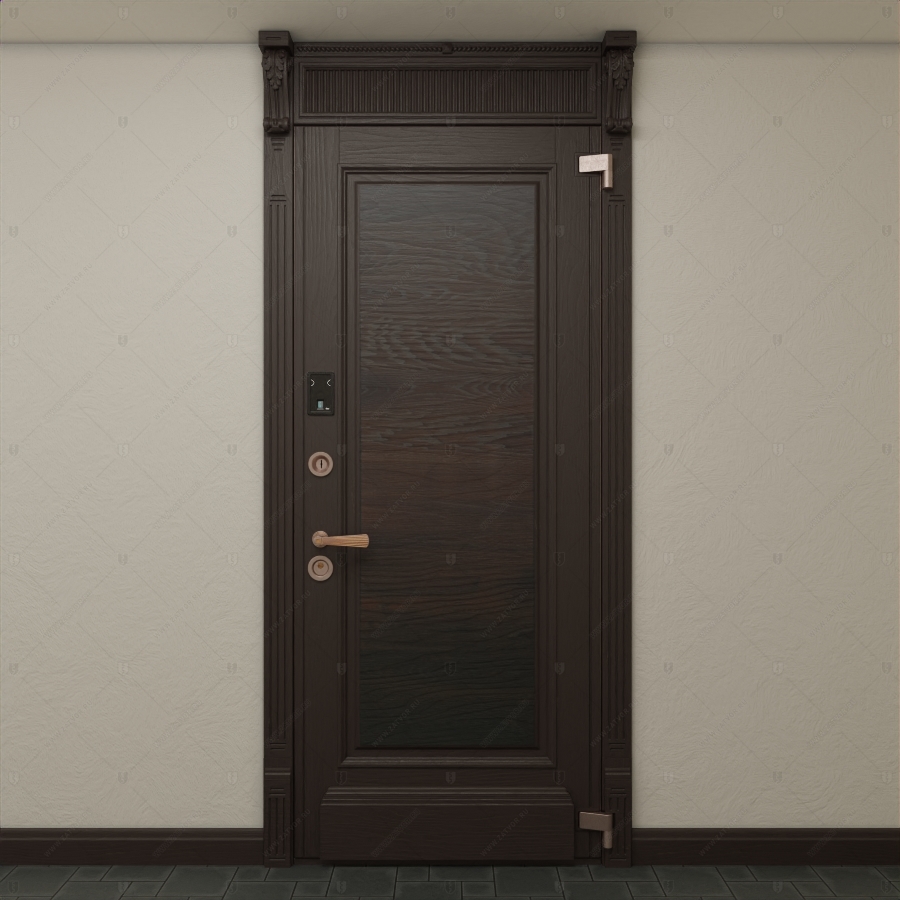 Пожаростойкая входная стальная дверь БАСТИОН-3 EIS60_0