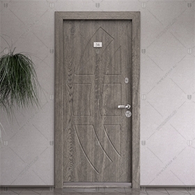 Внутренняя стальная дверь "Каппа" СуперЛюкс_0