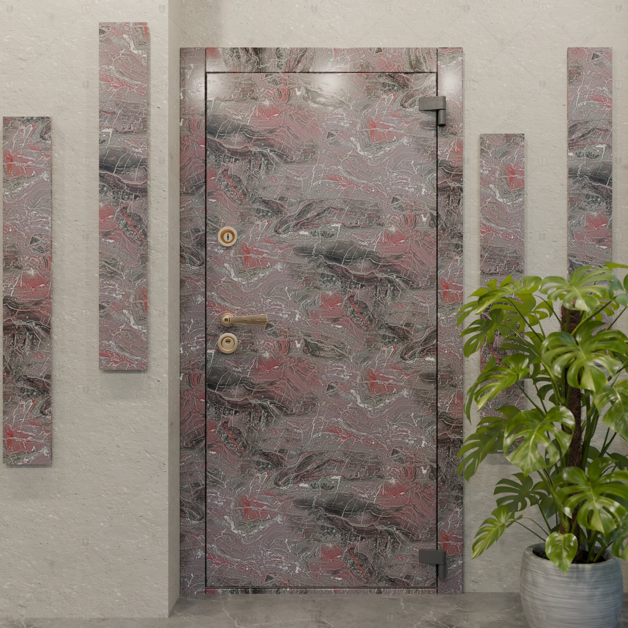 Взломостойкая входная дверь "Рия" БАСТИОН-2_0