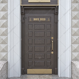 Входная группа для офиса "Урония" БАСТИОН-2_0