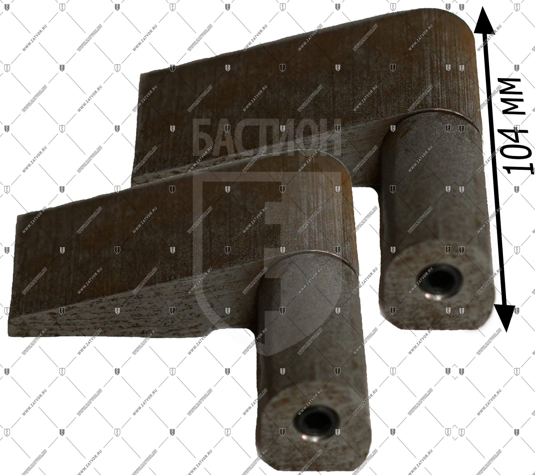 Комплект петель Mauer 86022 (обе петли регулируемые) для стальных дверей весом до 450 кг