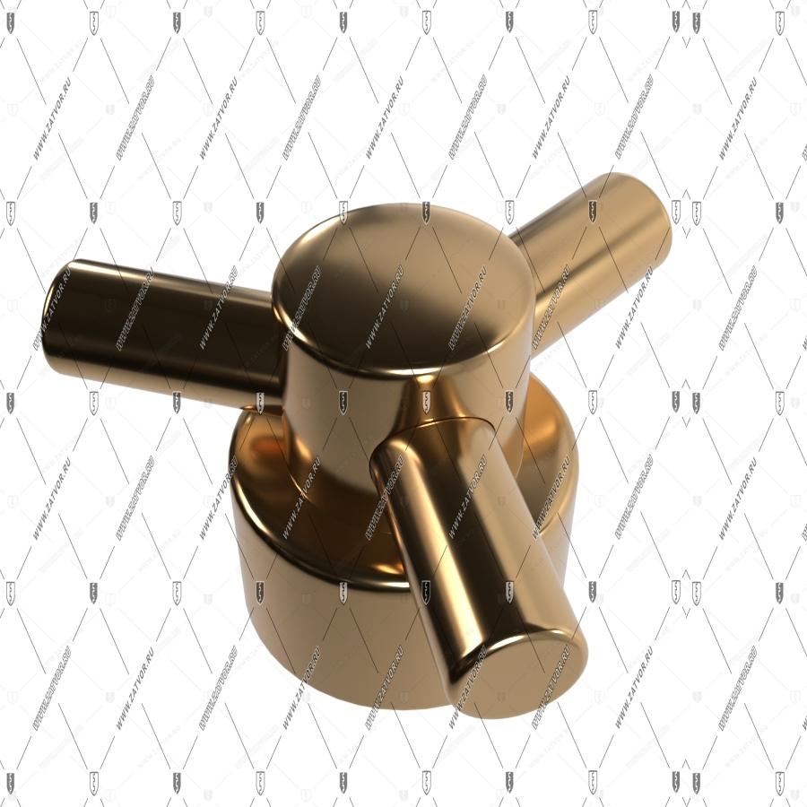 Поворотный точеный трёхлепестковый штурвал 3л-118 