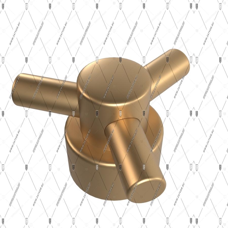 Поворотный точеный трёхлепестковый штурвал 3л-118 