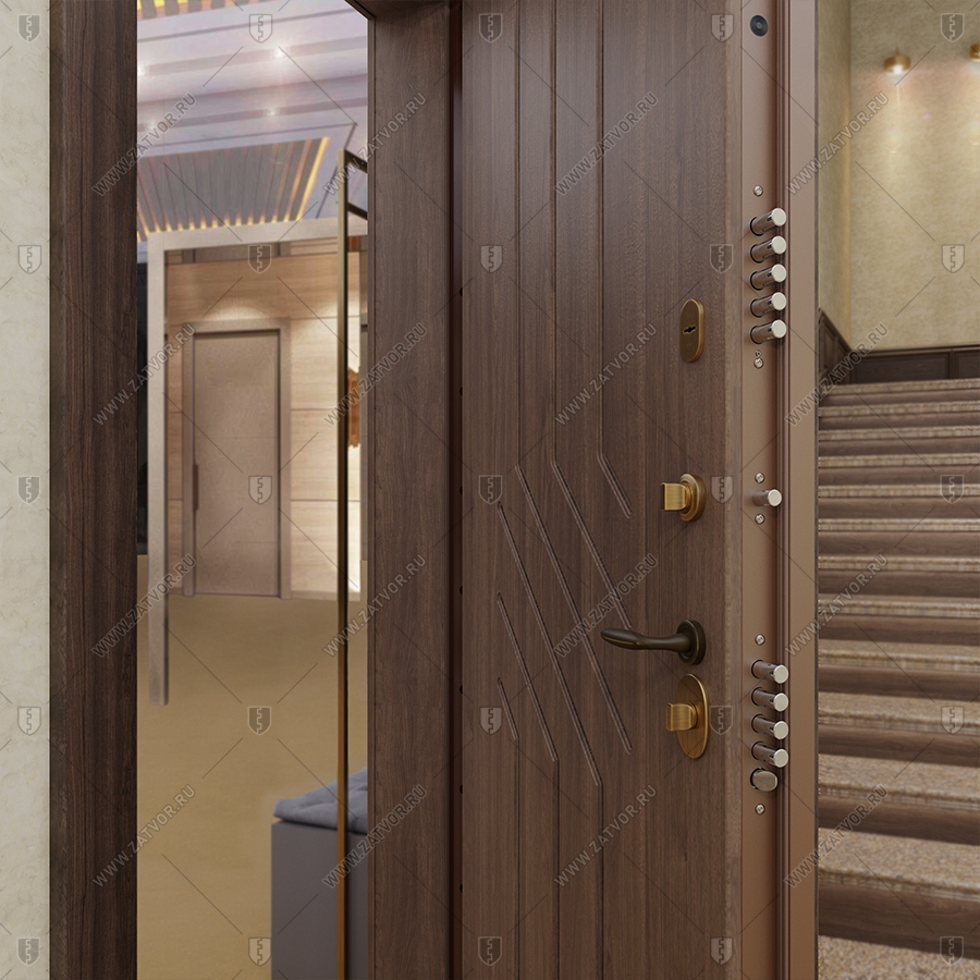 Взломостойкая входная дверь "Гимнастика" БАСТИОН-1