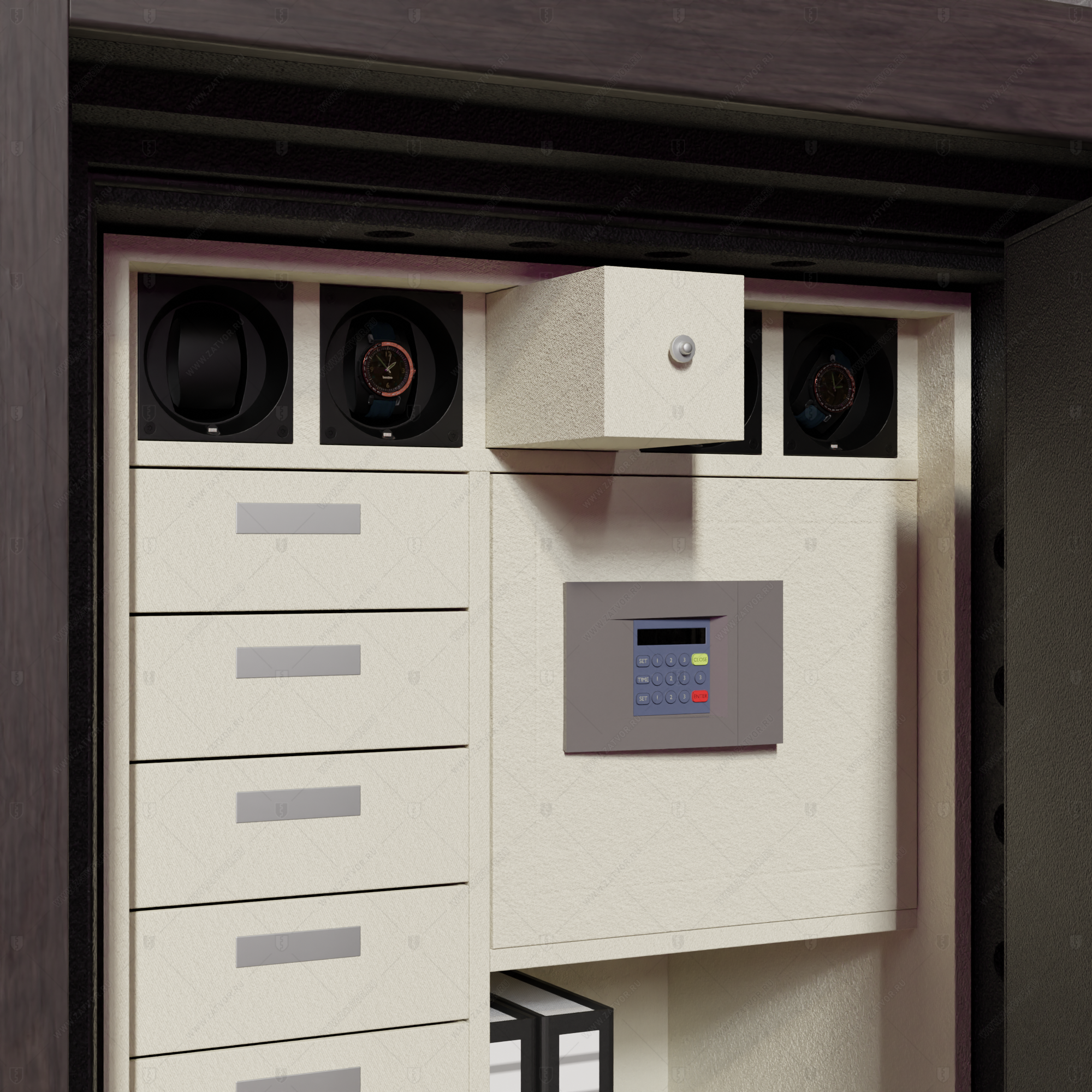 Сейф взломостойкий Теллус в офис (VIII класс)