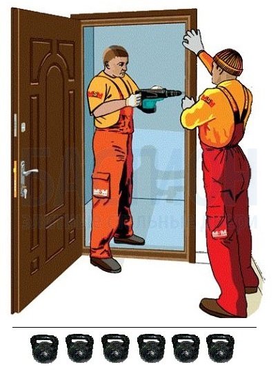 Монтаж конструкции БАСТИОН-6