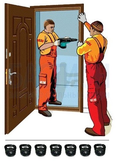 Монтаж конструкции БАСТИОН-7