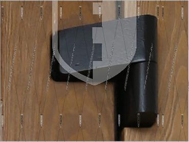 Комплект петель Mauer 86022 (одна петля регулируемая) для стальных дверей весом до 450 кг